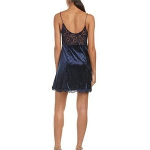 NWT!! Free People Intimately Velvet Slip Dress
